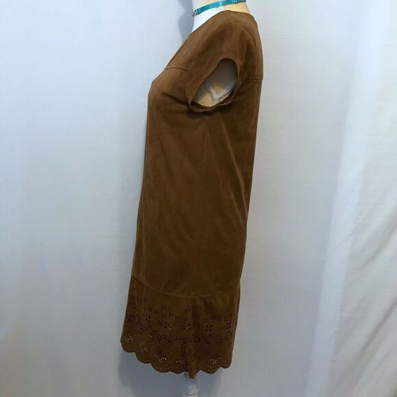 Xhilaration Faux Suede Mini Dress S - Picture 5 of 10